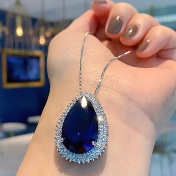 ✨✨Tanzanite Drop Pendant & Earring Set✨✨✨ - Picture 3 of 5